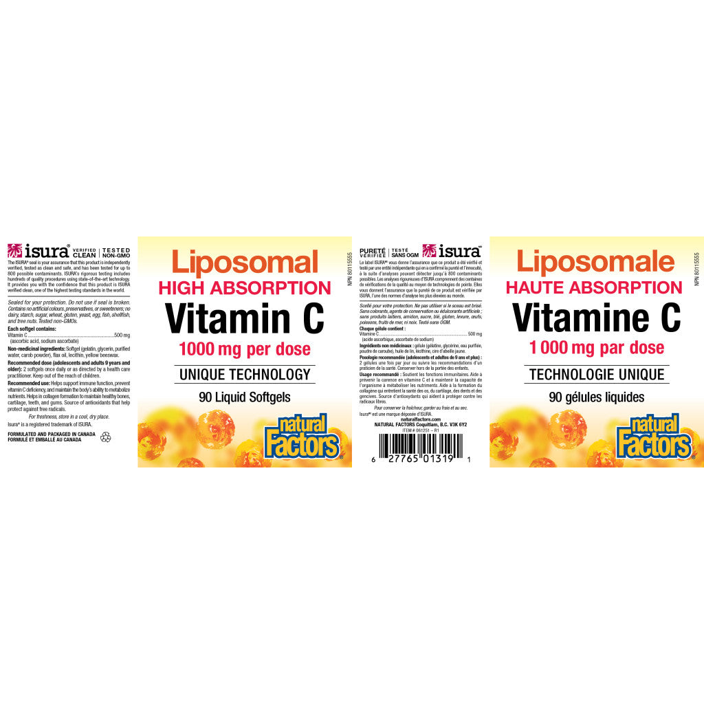 Liposomal Vitamin C 1000 mg