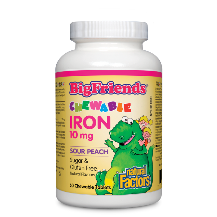 Chewable Iron 10 mg, Big Friends