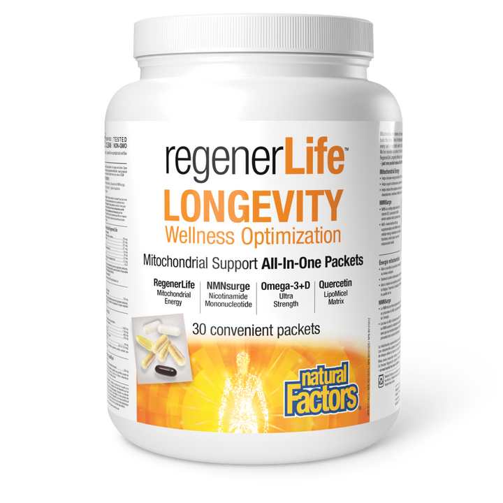RegenerLife Longevity Wellness Optimization Packets