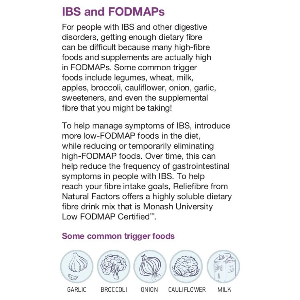 Organic Reliefibre™ Unflavoured Powder