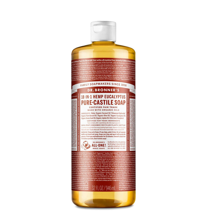 Dr. Bronner's Pure Castile Eucalyptus Liquid Soap