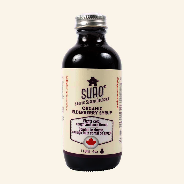 Suro Organic Elderberry Syrup Adulte