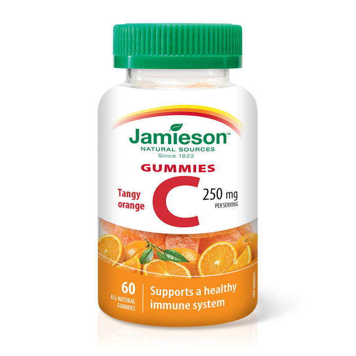 Jamieson Vitamin C Gummies - Tangy Orange