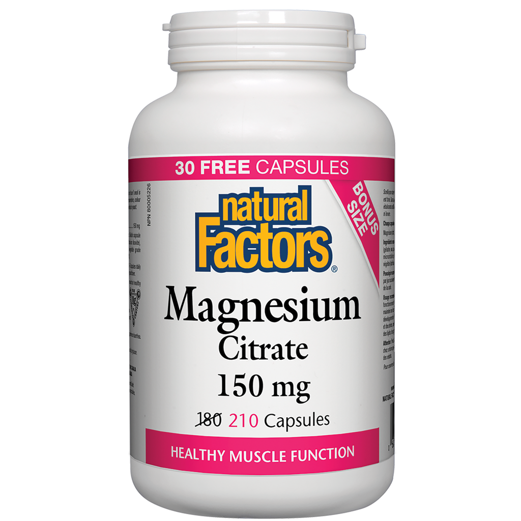 Magnesium Citrate  150 mg Capsules