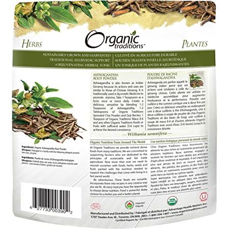 Organic Ashwagandha Root Powder