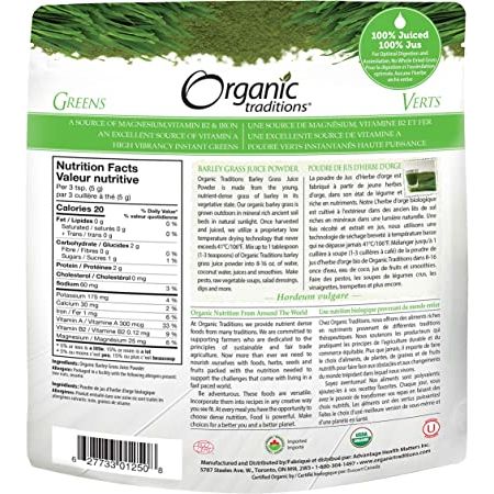 Organic Barley Grass Juice Powder