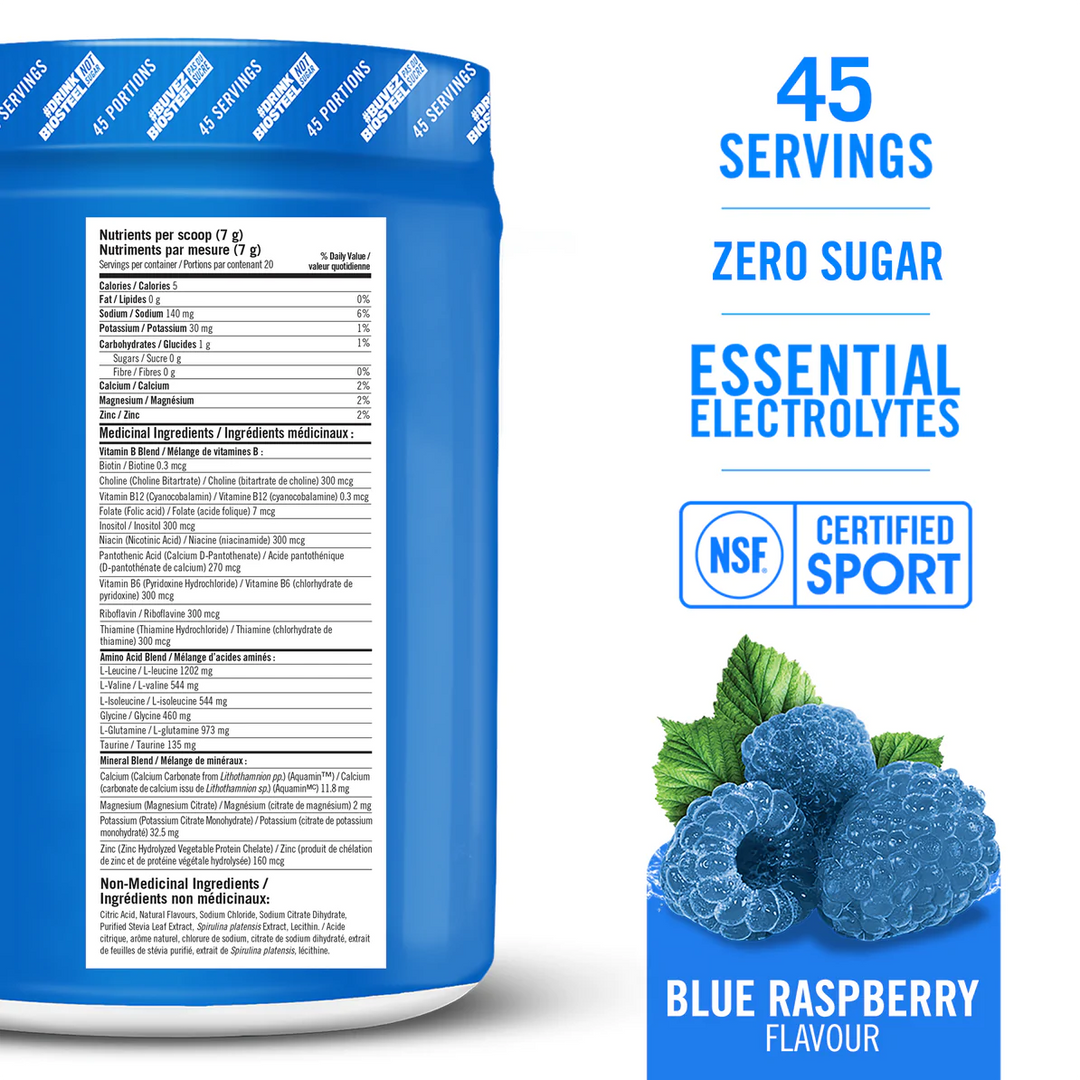 Hydration Mix, Blue Raspberry flavour