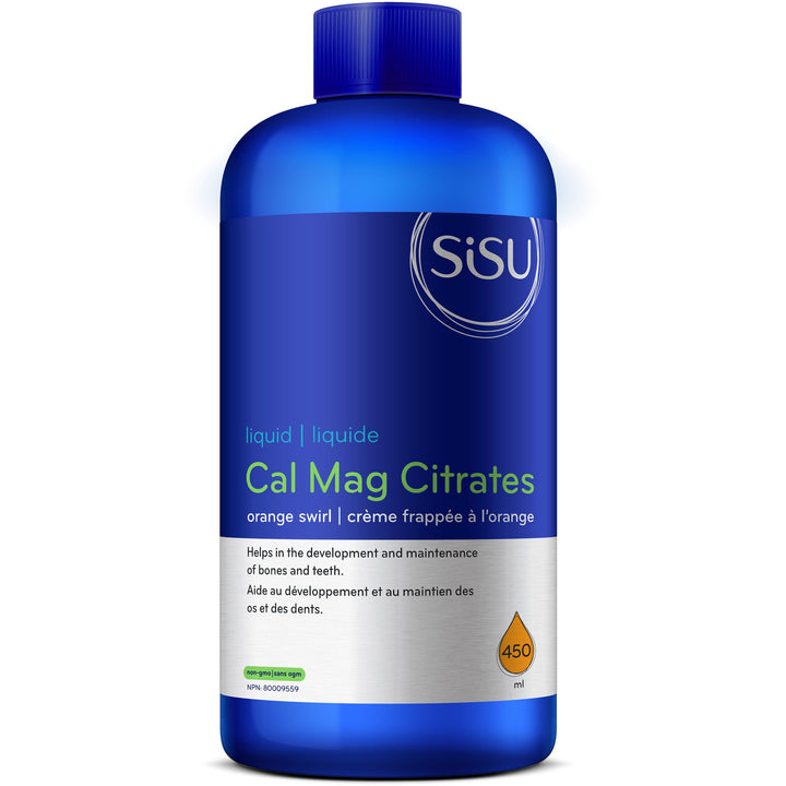 Sisu Cal Mag Citrates orange flavour liquid