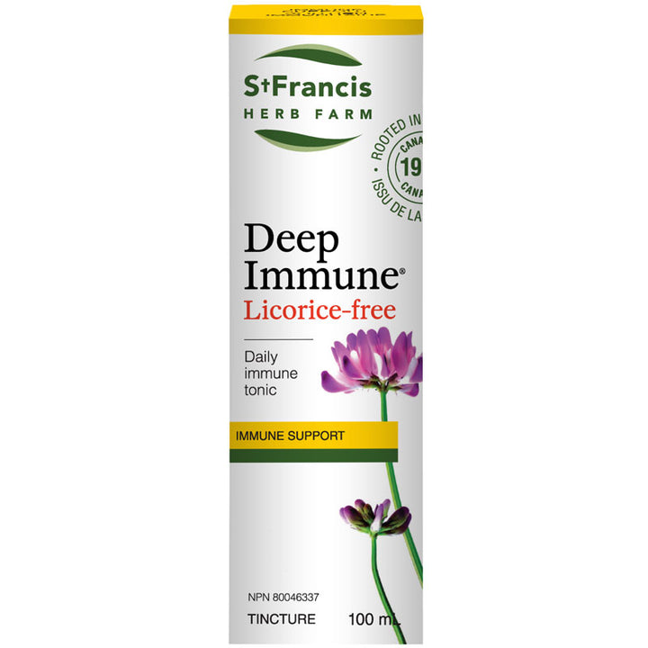 St Francis Herb Farm Deep Immune Licorice-Free Tincture