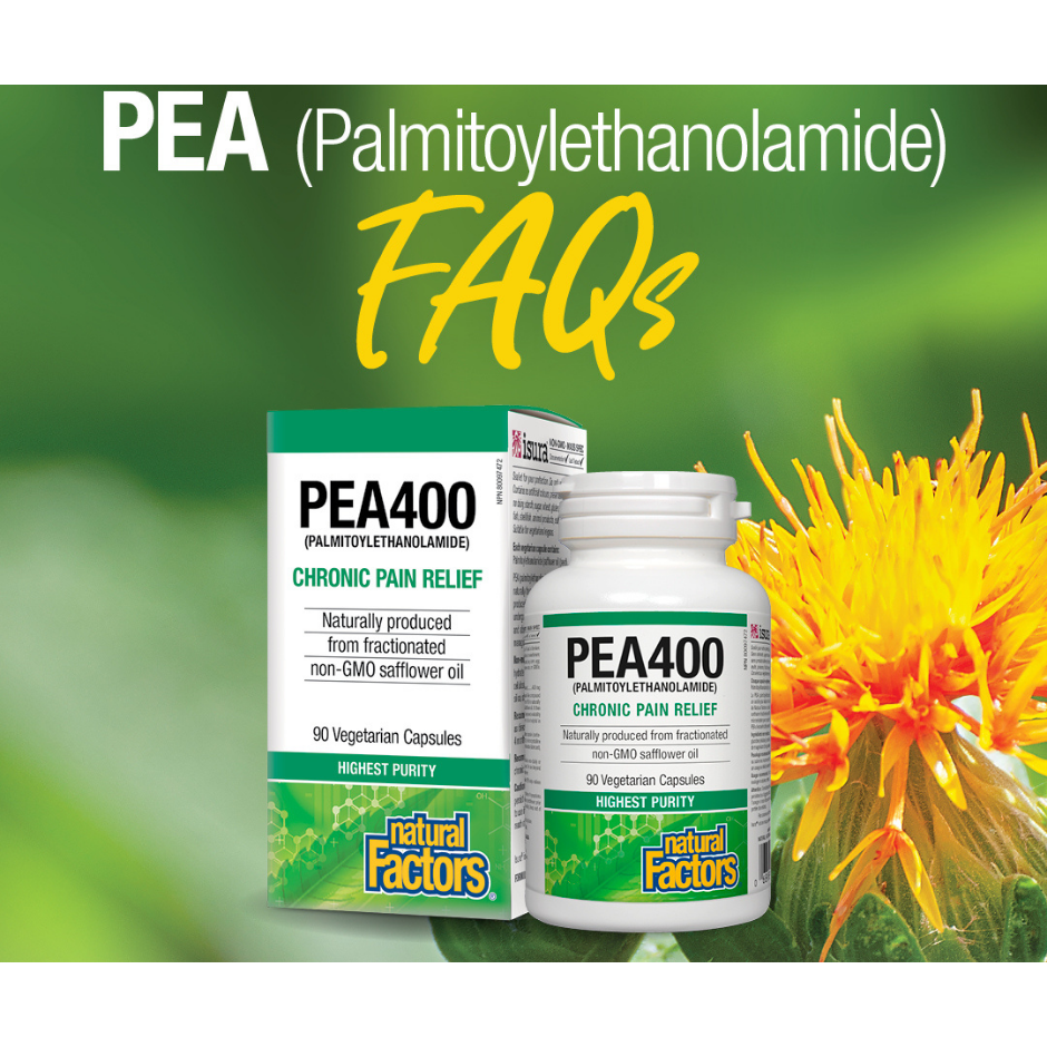 PEA400 Palmitoylethanolamide Vegetarian Capsules