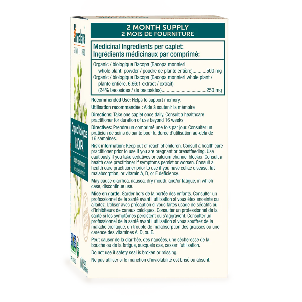 Himalaya Organic Bacopa