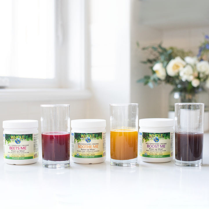 Beets Me™ Power-Up Mixer™ Beets, Blueberry, Black Currant & Acai, Whole Earth & Sea Powder