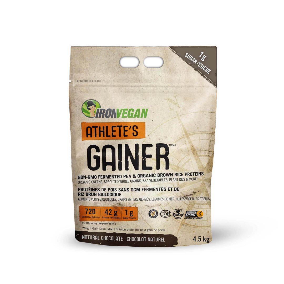Iron Vegan Athlete's Gainer Natural Chocolate