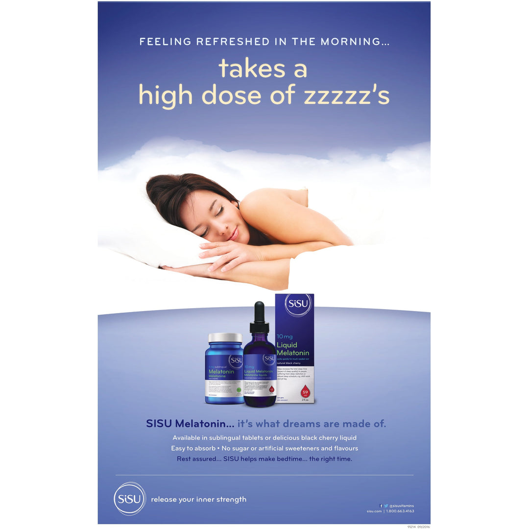 Sisu Liquid Melatonin 10 mg