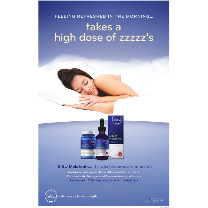 Sisu Liquid Melatonin 10 mg