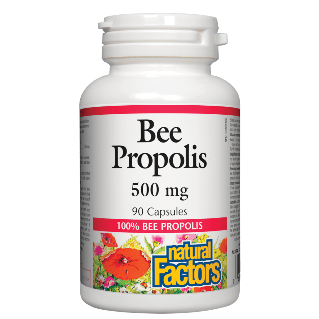 Natural Factors Bee Propolis 500 mg capsules 90 capsules