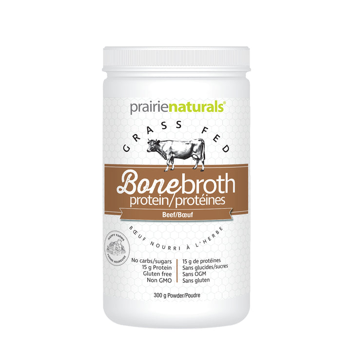 Prairie Naturals Grass Fed Beef Bone Broth powder