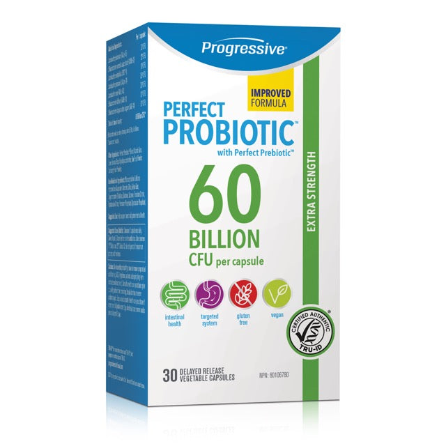 Progressive Perfect Probiotic 60 Billion - 30's