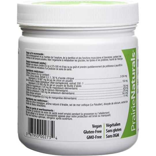 Prairie Naturals Morning Rise & Shine, Alkaline & Electrolyte Replenishing Drink