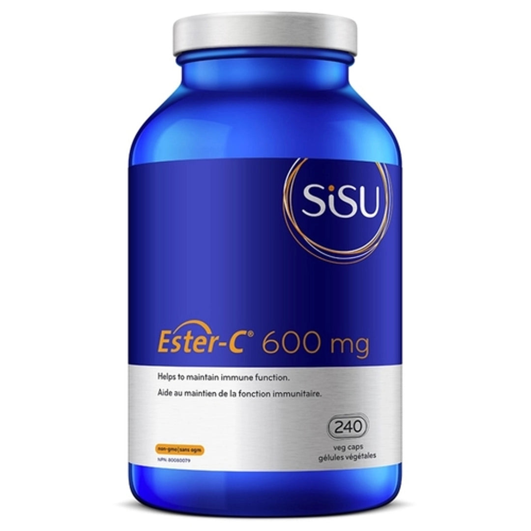 Sisu Ester-C® 600 mg Vegetable Capsules