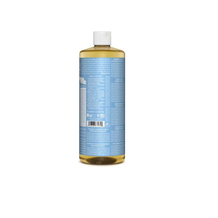 Dr. Bronner's Pure Unscented Castile Liquid Soap for Babies