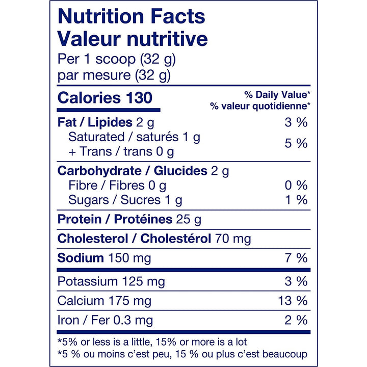 Leanfit Whey Protein drink mix, Vanilla Bean Flavour, 832g