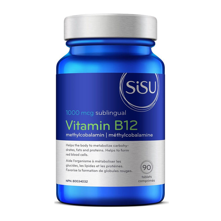 Sisu Vitamin B12 1000 mcg sublingual tablets