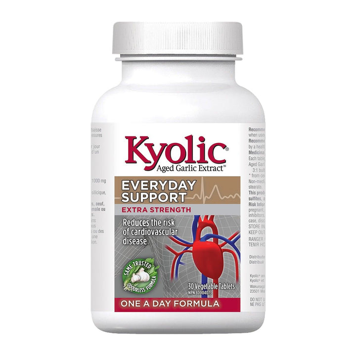 Kyolic Aged Garlic Extract Extra Strength Everyday Support