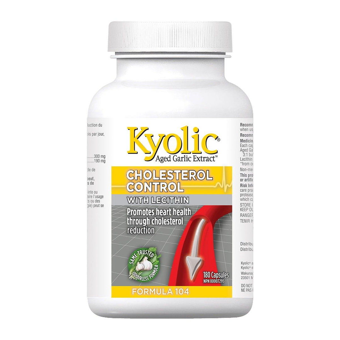 Kyolic Cholesterol Control w/ Lecithin formula 104