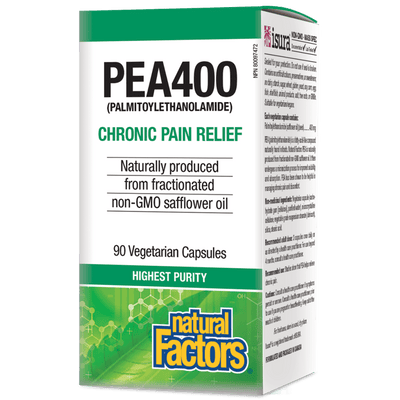PEA400 Palmitoylethanolamide Vegetarian Capsules
