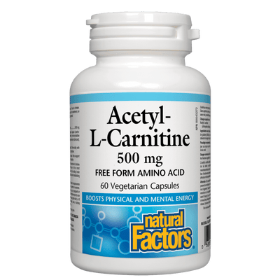 Acetyl-L-Carnitine  500 mg Vegetarian Capsules