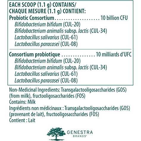 Genestra HMF Baby F Probiotic Formula for formula fed babies powder