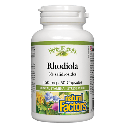 Rhodiola 150 mg, HerbalFactors Capsules