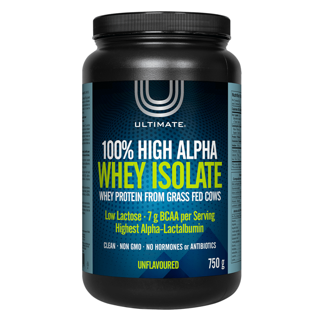 Ultimate 100% High Alpha Whey Isolate Unflavoured Powder