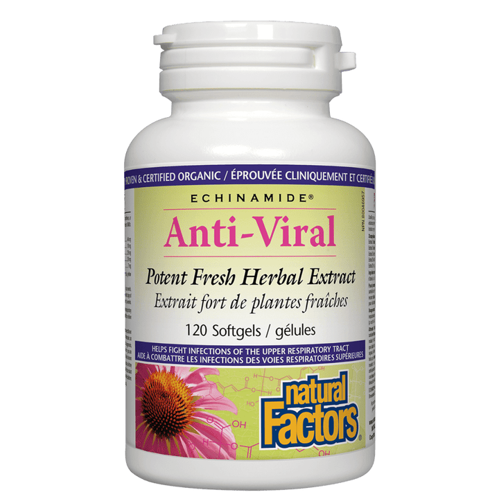Anti-Viral Potent Fresh Herbal Extract, ECHINAMIDE Softgels