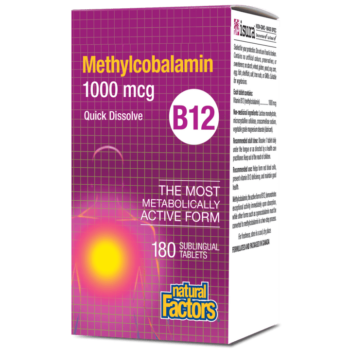 B12 Methylcobalamin   1000 mcg Sublingual Tablets
