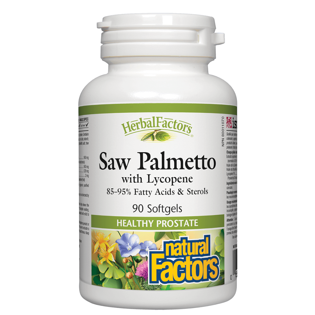 Saw Palmetto with Lycopene, HerbalFactors Softgels