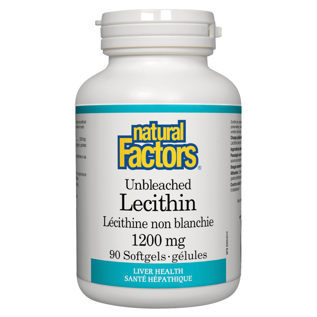 Unbleached Lecithin  1200 mg Softgels