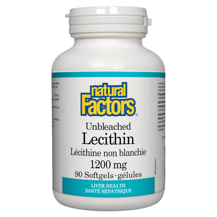 Unbleached Lecithin  1200 mg Softgels