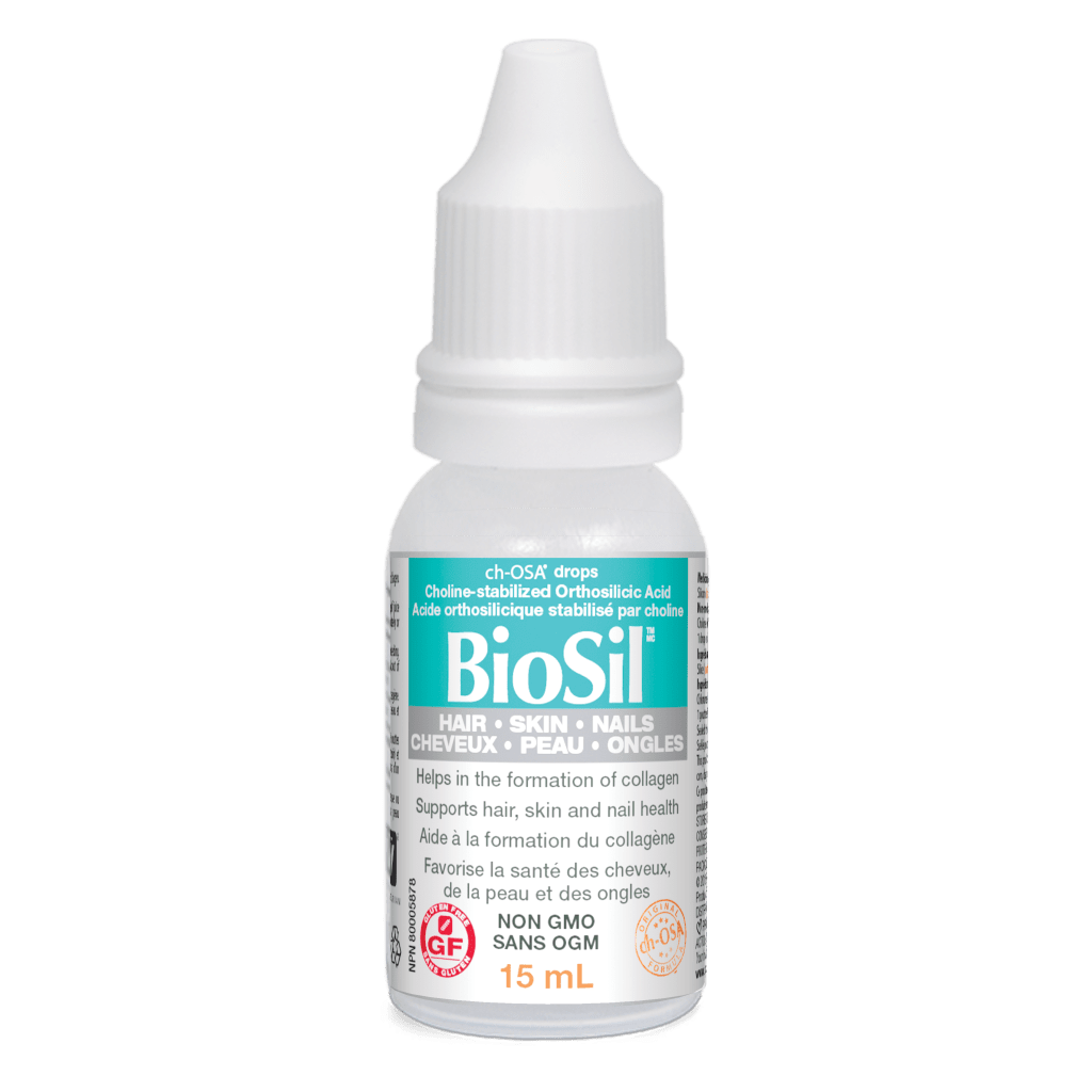 BioSil Choline-Stabilized Orthosilicic Acid Hair  Skin  Nails Liquid