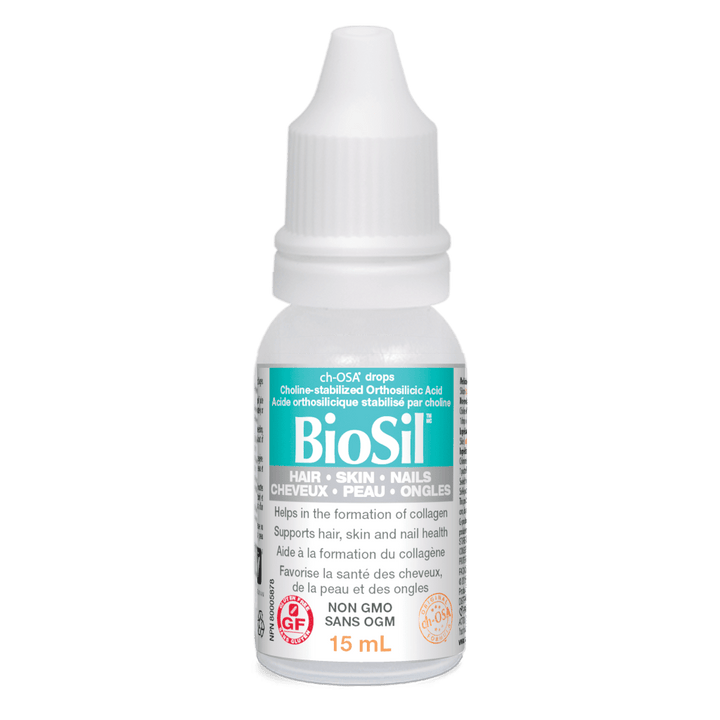 BioSil Choline-Stabilized Orthosilicic Acid Hair  Skin  Nails Liquid