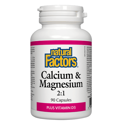 Calcium & Magnesium 2:1 Plus Vitamin D3  Capsules