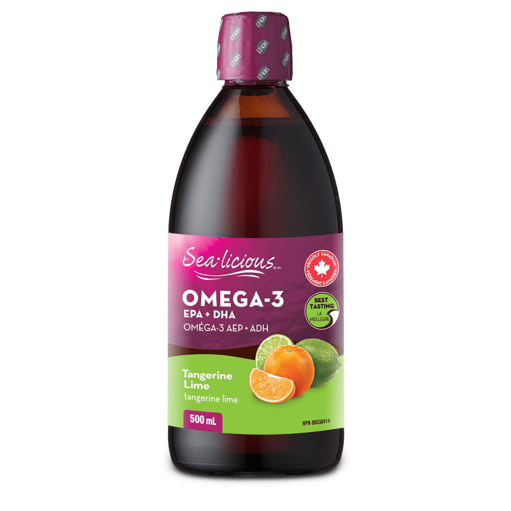Omega-3 EPA + DHA, Tangerine Lime, Sea-licious Liquid