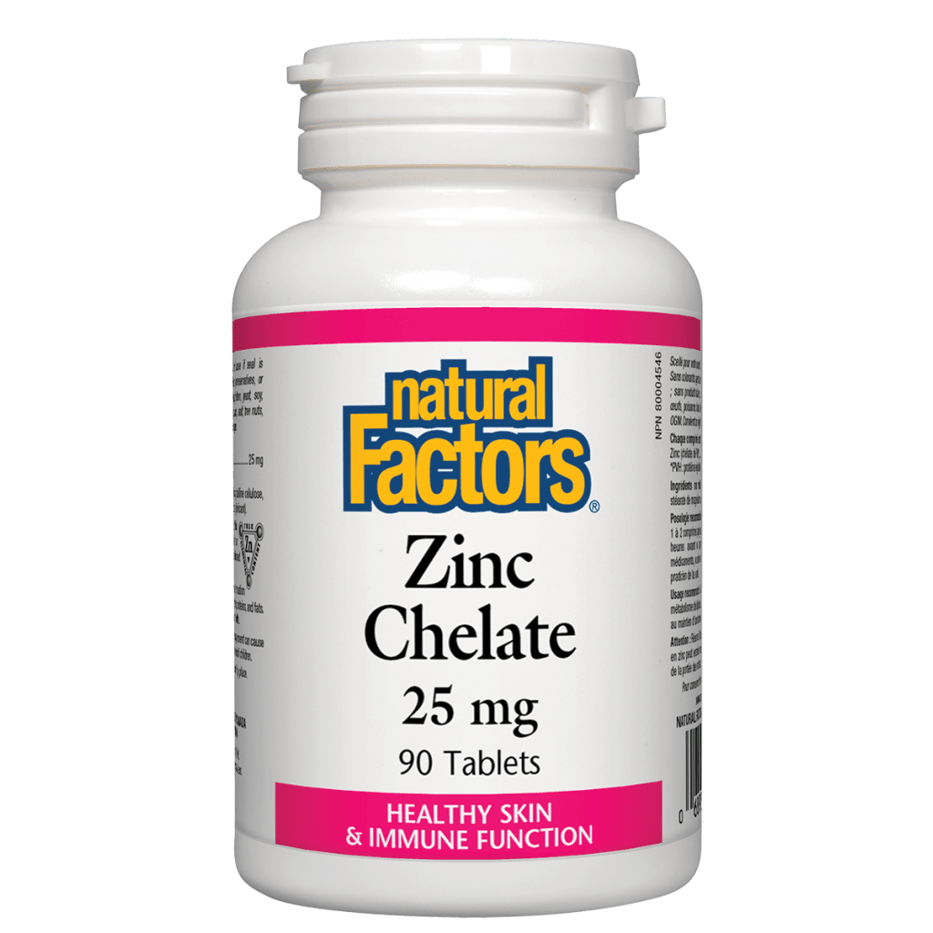 Zinc Chelate  25 mg Tablets