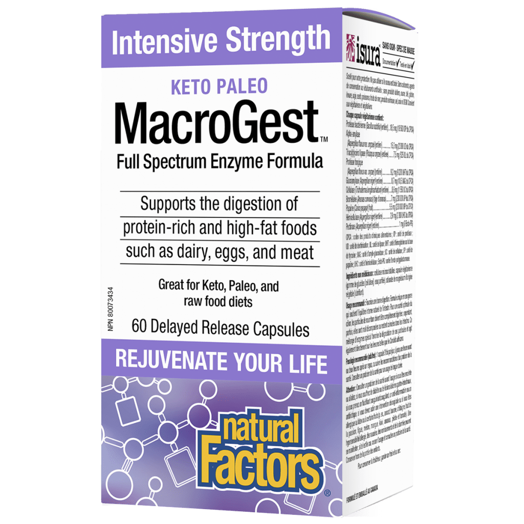 MACROGEST Keto Paleo Intensive Strength  Delayed Release Capsules