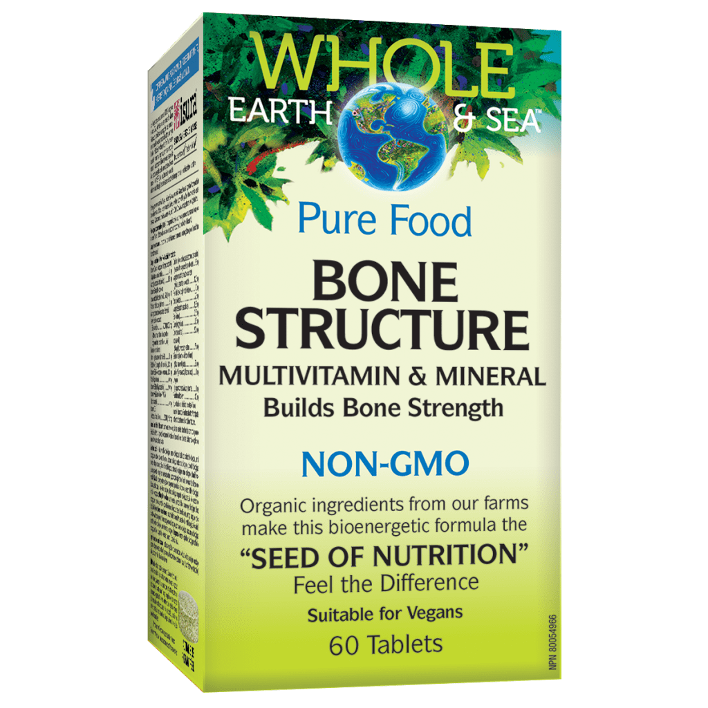 Bone Structure Multivitamin & Mineral, Whole Earth & Sea Tablets