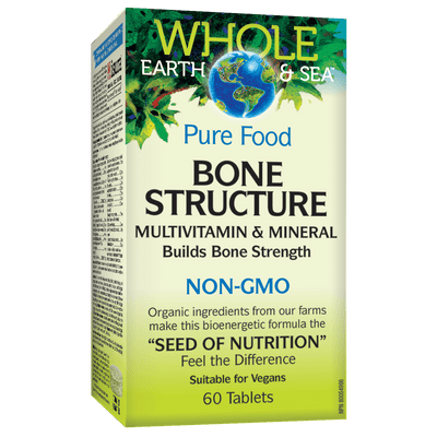 Bone Structure Multivitamin & Mineral, Whole Earth & Sea Tablets
