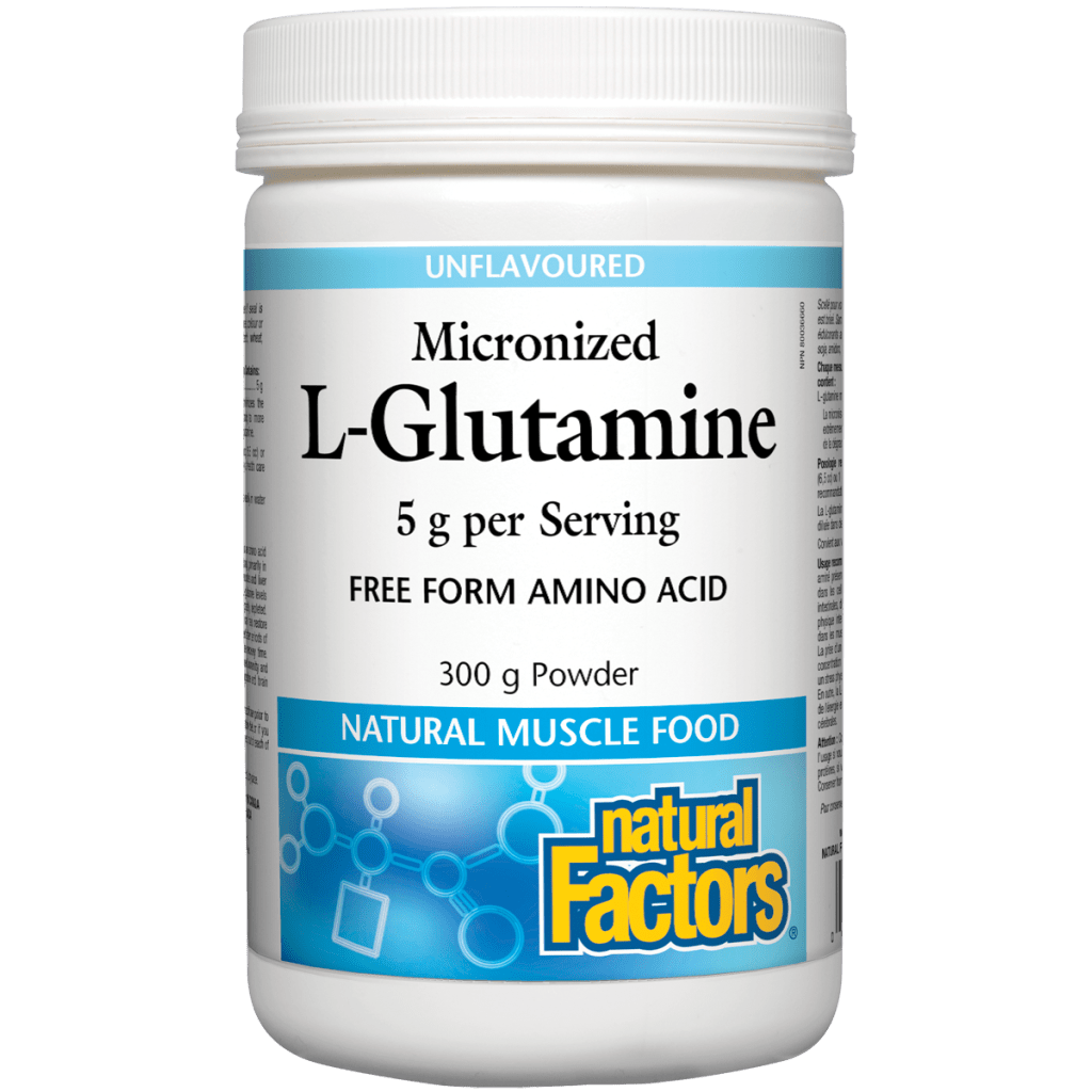 Micronized L-Glutamine   5 g Per Container Powder