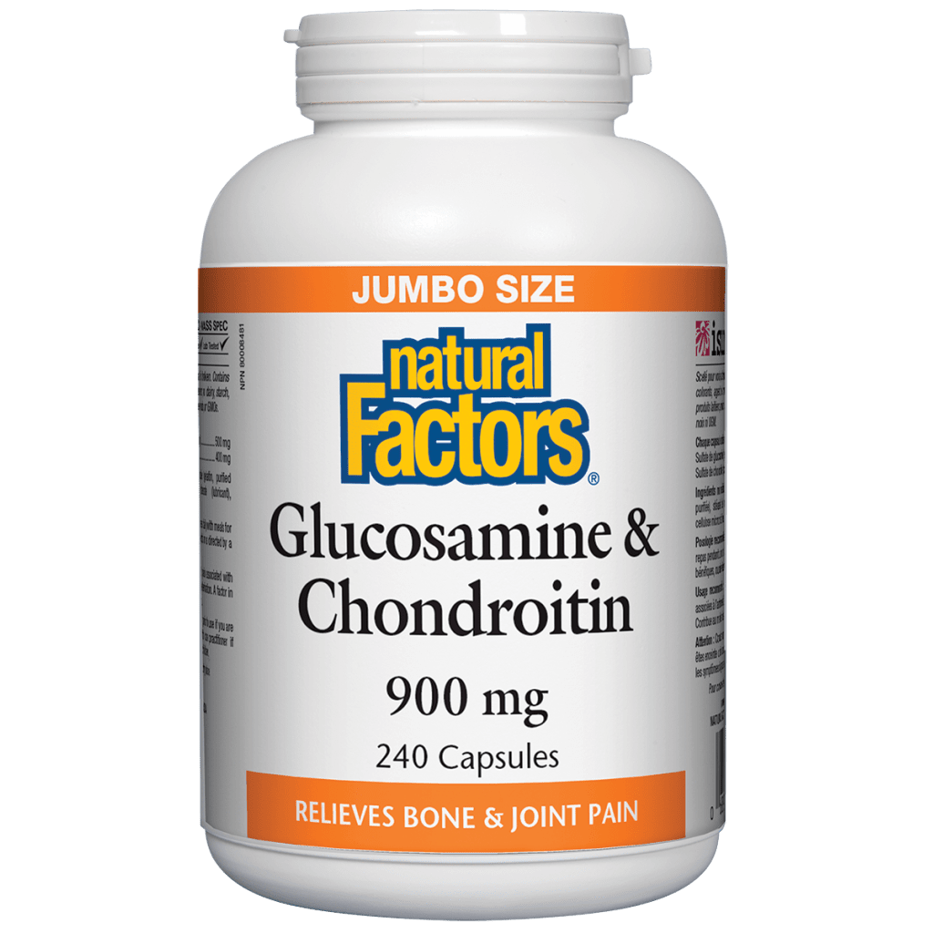 Glucosamine & Chondroitin Sulfate  900 mg Capsules