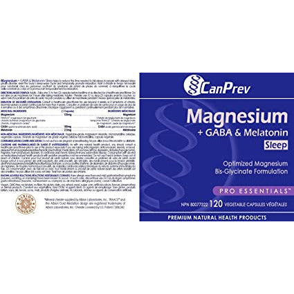 CanPrev Magnesium Sleep | Sleep Support V-Caps
